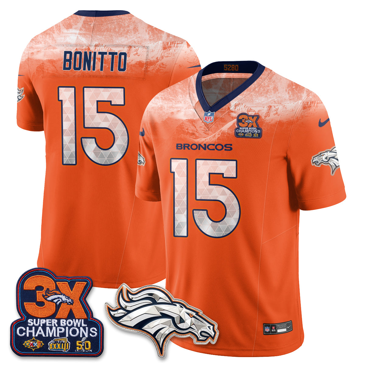 DEN Cold Front Fangear Edition Vapor Jersey - Stitched