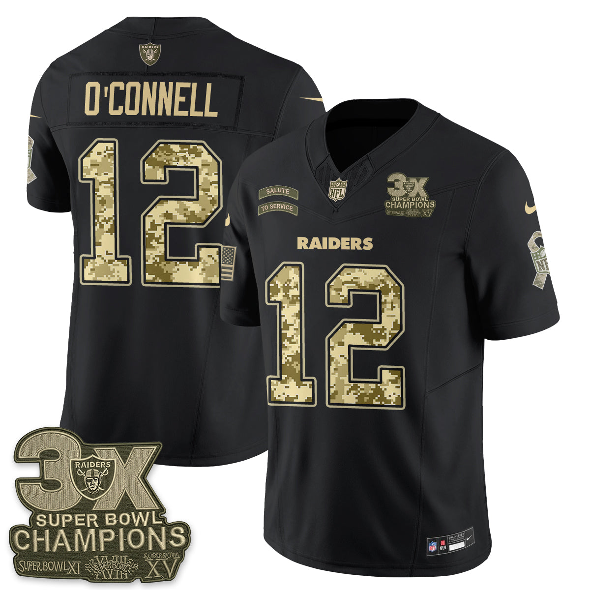 LVR 2026 Salute to Service V2 Vapor Jersey - Stitched