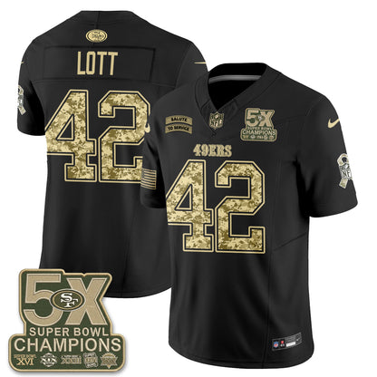 SF 2026 Salute to Service V2 Vapor Jersey - Stitched