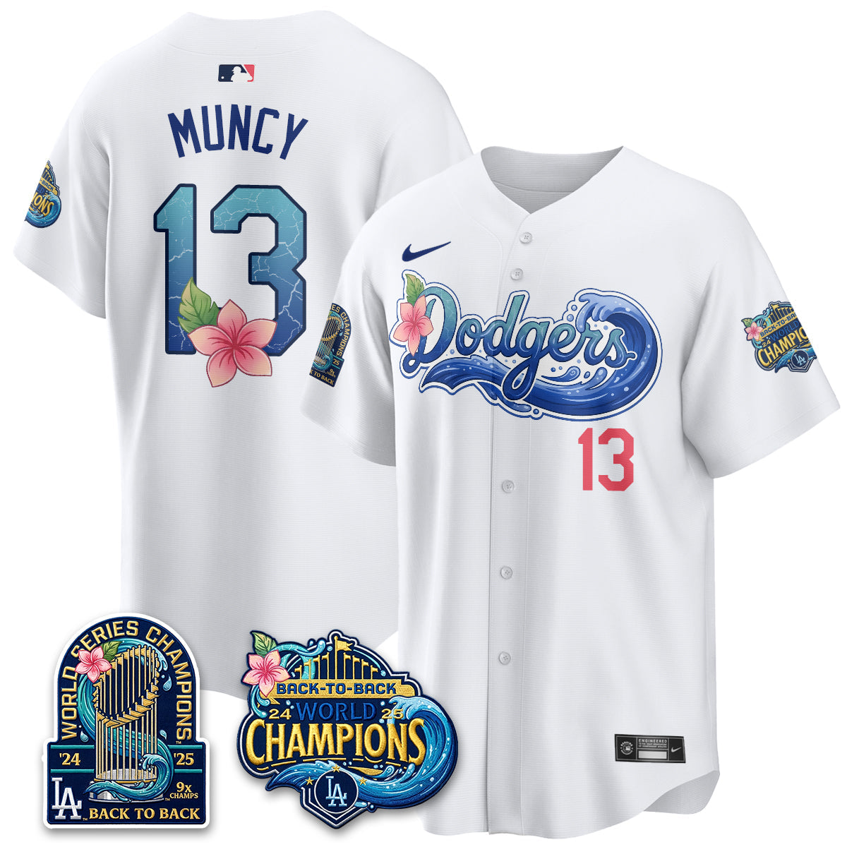 LAD Coastal Vapor Hawaiian Jersey - All Stitched
