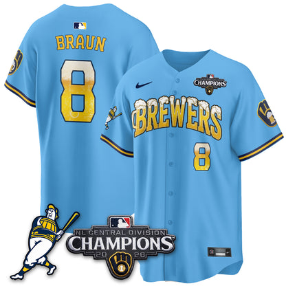 MIL 2026 NL Division Champs Vapor Jersey V2- Stitched