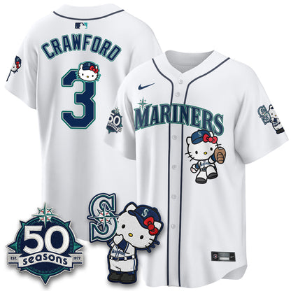 SEA x Meow KT Night Limited Teal Jersey - All Stitched