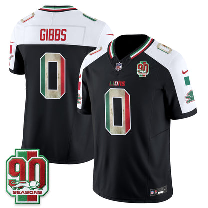 DET Mexico Edition Vapor Jersey - Stitched