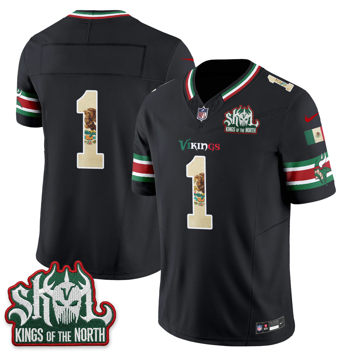 MIN Mexico Edition Vapor Jersey - Stitched