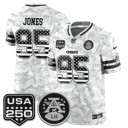 KC 2026 Salute to Service Vapor Jersey - Stitched