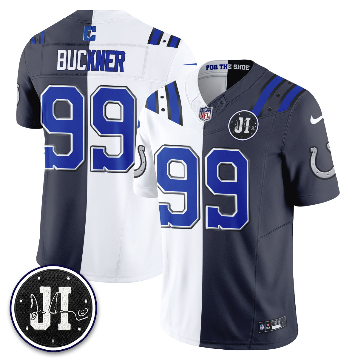 Indianapolis Colts 2026 Rivalries Split Vapor Jersey - Stitched