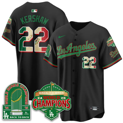 LAD Mexico Vapor Limited Jersey - 9x & B2B Champs - All Stitched