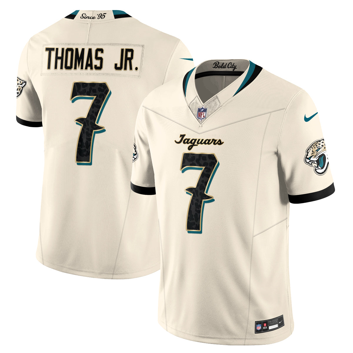 Jacksonville Jaguars 2026 Rivalries Vapor Jersey - Stitched
