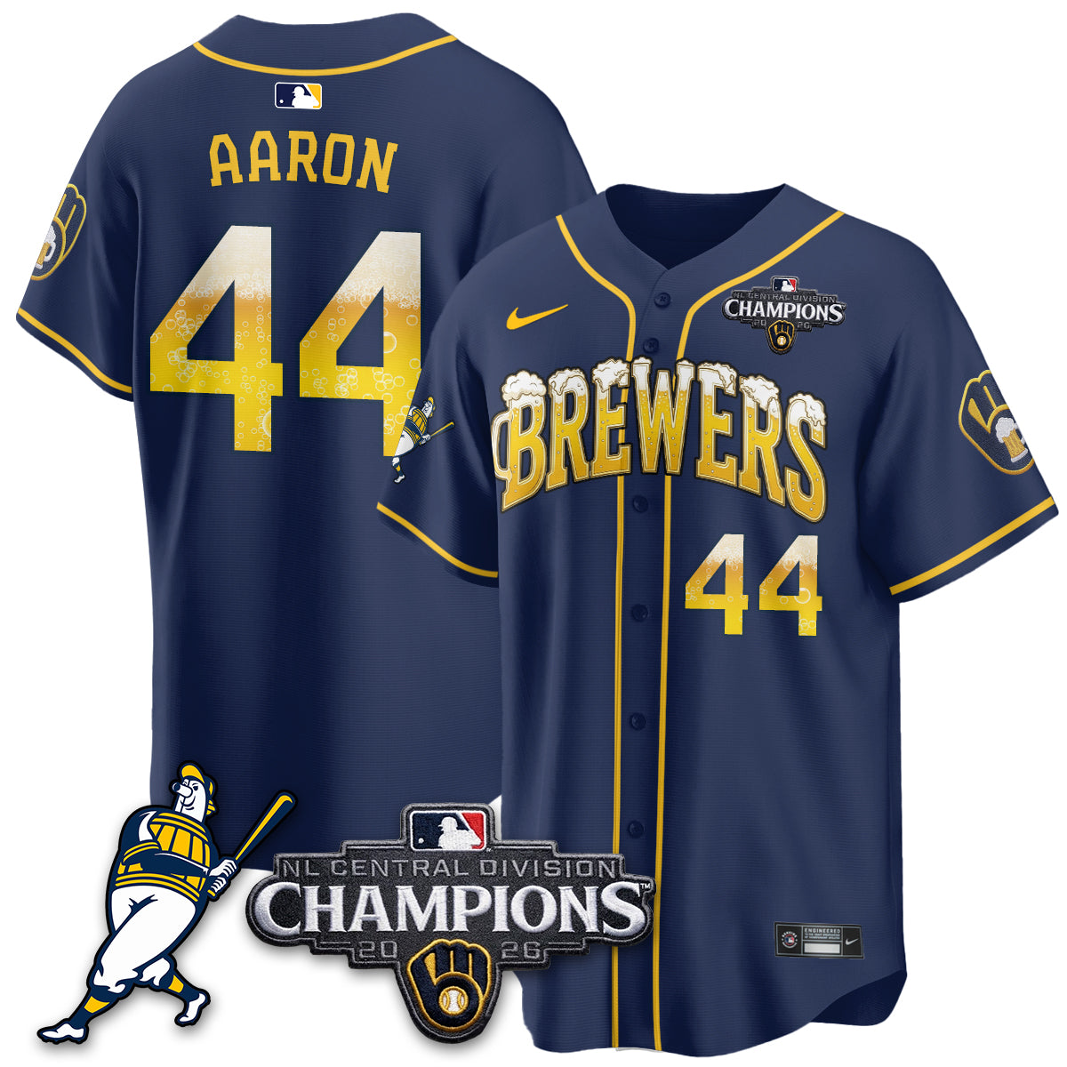 MIL 2026 NL Division Champs Vapor Jersey V2- Stitched