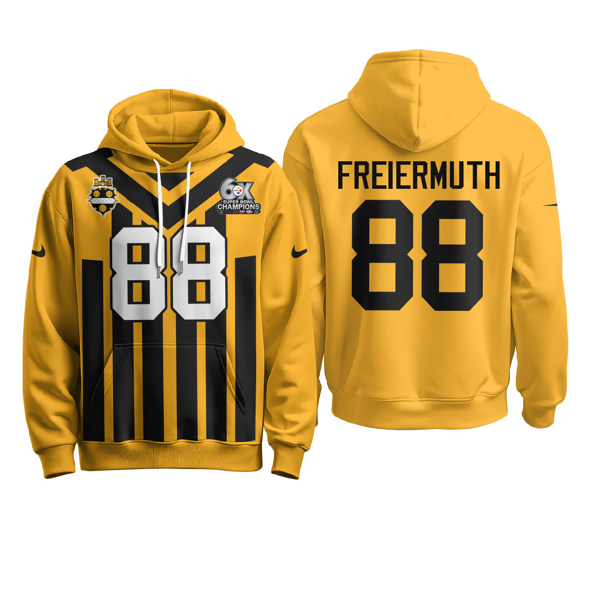 PIT 6X Champs Rivalries Fleece Hoodie - Printed