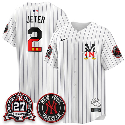 NYY x Mouse Vapor Limited Jersey - Stitched