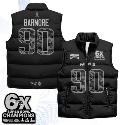 NE 2026 Salute to Service Puffer Vest - Printed