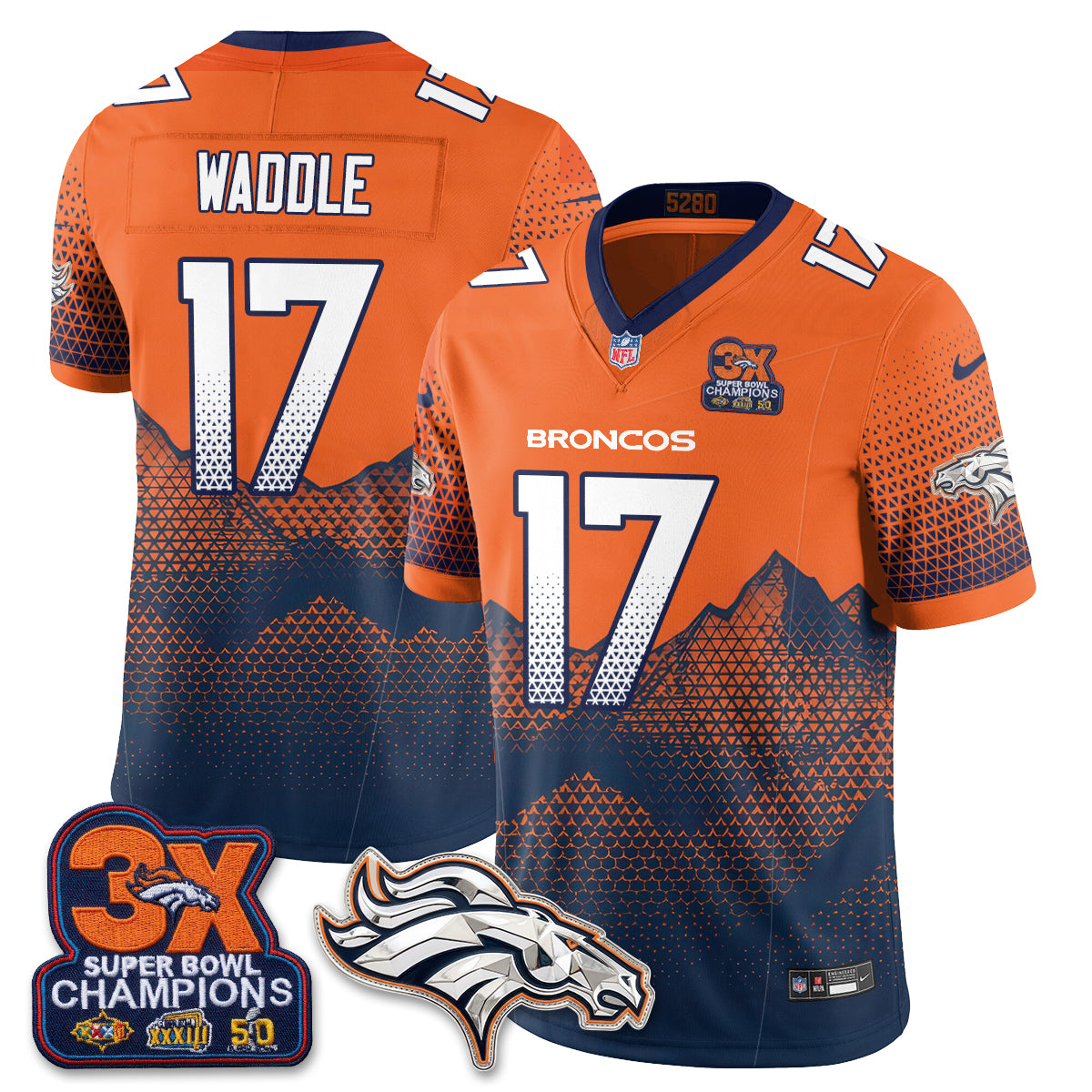 DEN Cold Front Fangear Edition Vapor Jersey - Stitched
