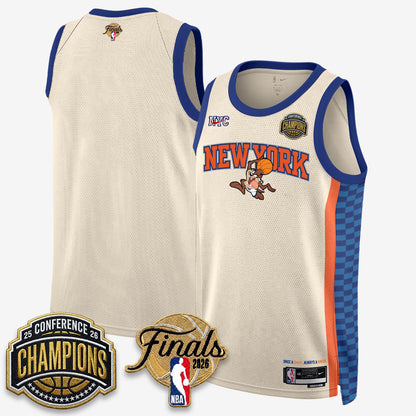 NYK 2026 NBA Eastern Conference Champions x Bunny Vapor Jersey V2- Stitched