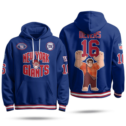 NYG x Arcade Wrecker Edition Pullover Hoodie - Printed
