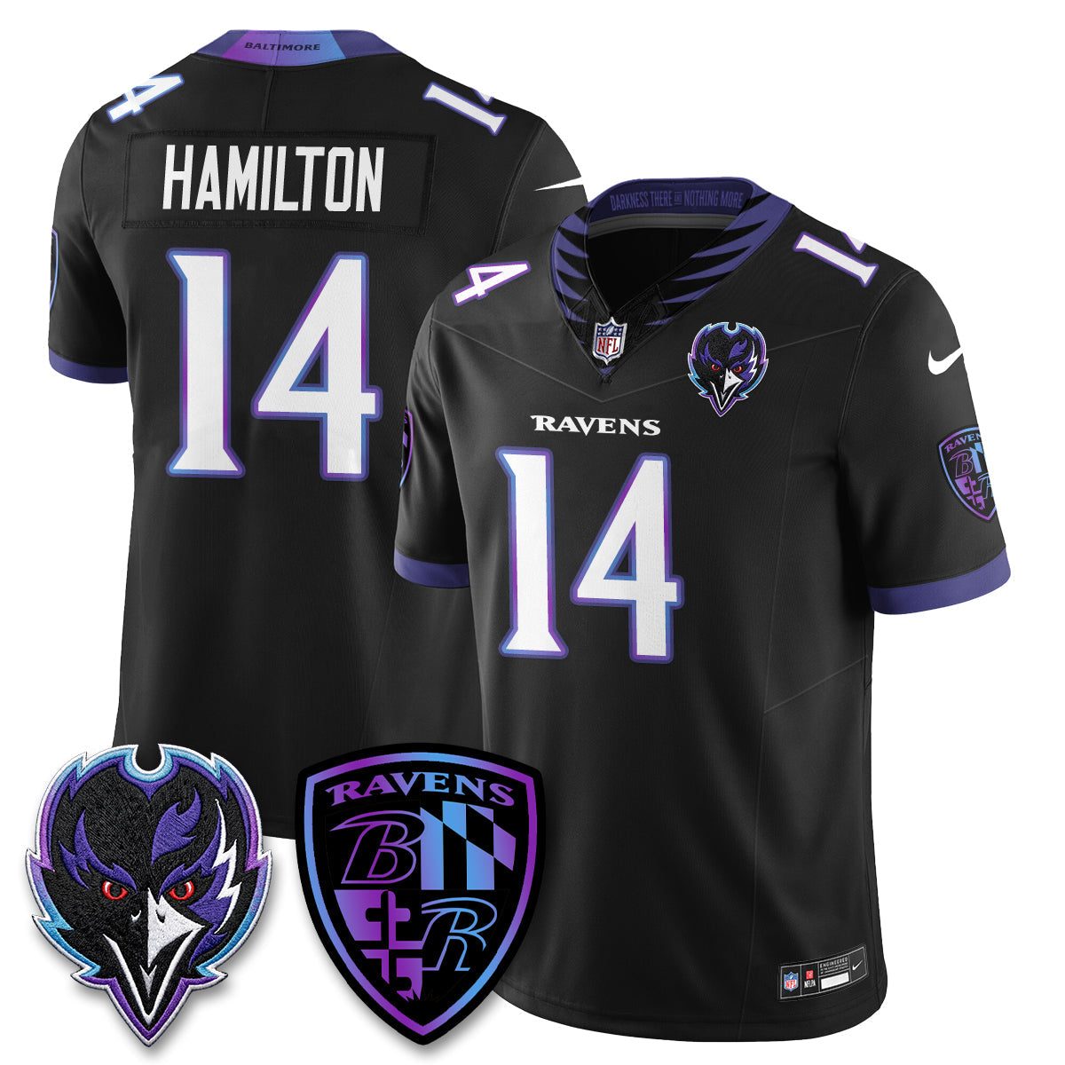 BAL The Next Flight Vapor Purple Jersey - All Stitched