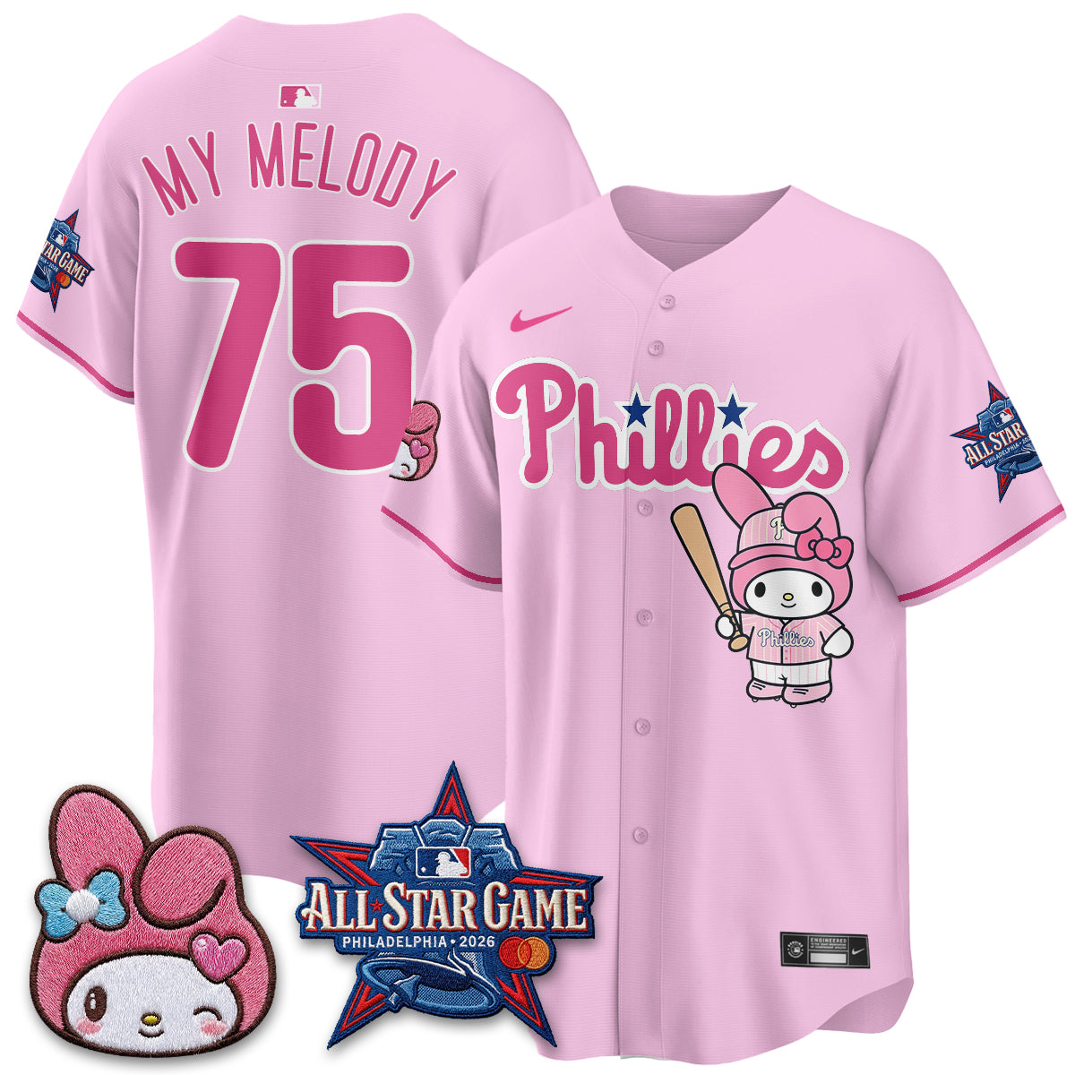 PHI x Pink Sanrio Friends Edition Vapor Jersey - Stitched