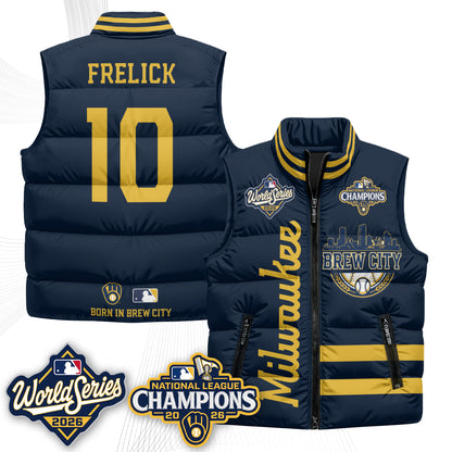MIL 2026 NL Champions Puffer Vest - Printed