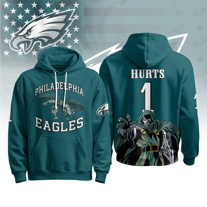 PHI x Green Cape Villain Edition Pullover Hoodie - Printed