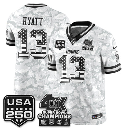 NYG 2026 Salute To Service Vapor Jersey - Stitched