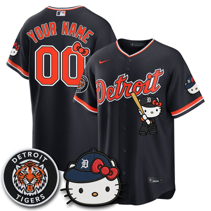DET x Meow KT Edition Vapor Limited Custom Jersey - Stitched