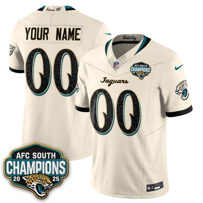 Jacksonville Jaguars 2026 Rivalries Vapor Custom Jersey - Stitched