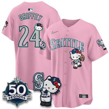 SEA x Meow KT Night Limited Teal Jersey - All Stitched