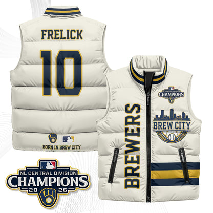 MIL "Brew City" Puffer Vest - Printed V3