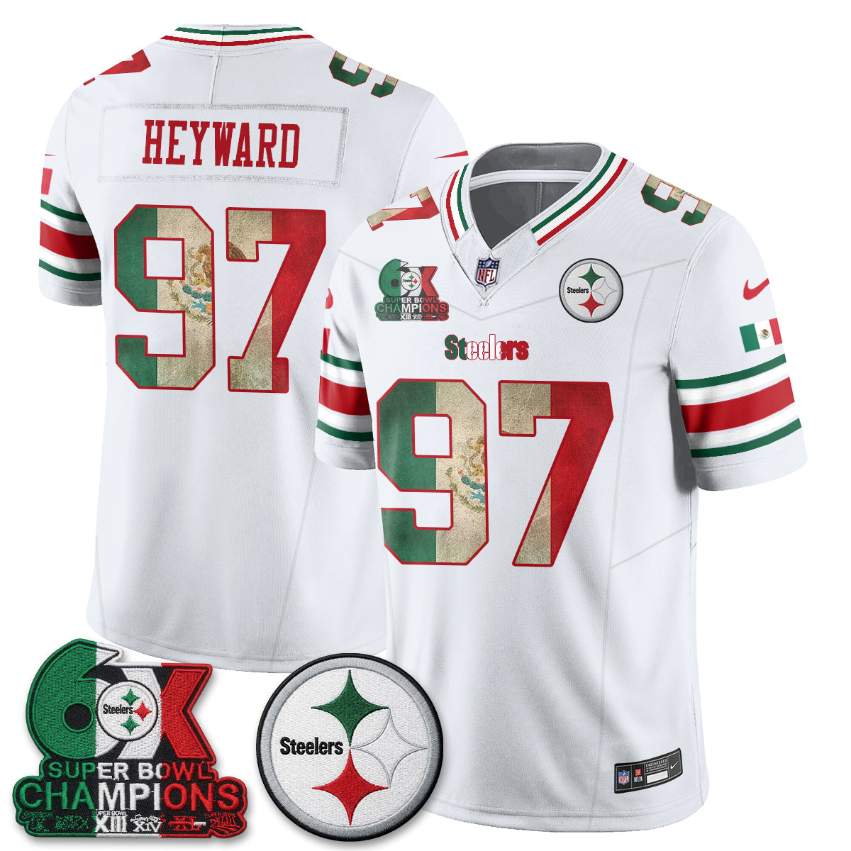 PIT Mexico Edition Vapor Jersey - Stitched
