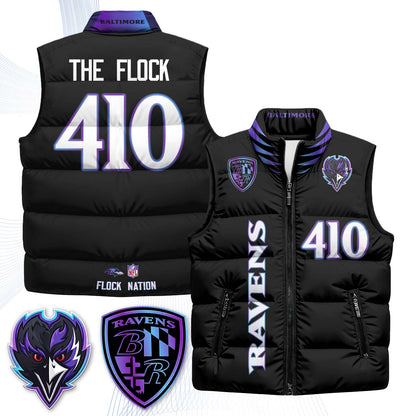BAL "The Flock" Puffer Vest - Printed (V2)