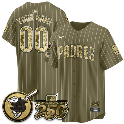 SD 2026 Armed Forces Day Custom Jersey - All Stitched V2