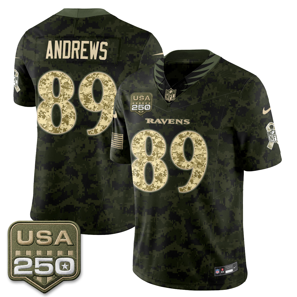 BAL 2026 Salute to Service Vapor Jersey - Stitched
