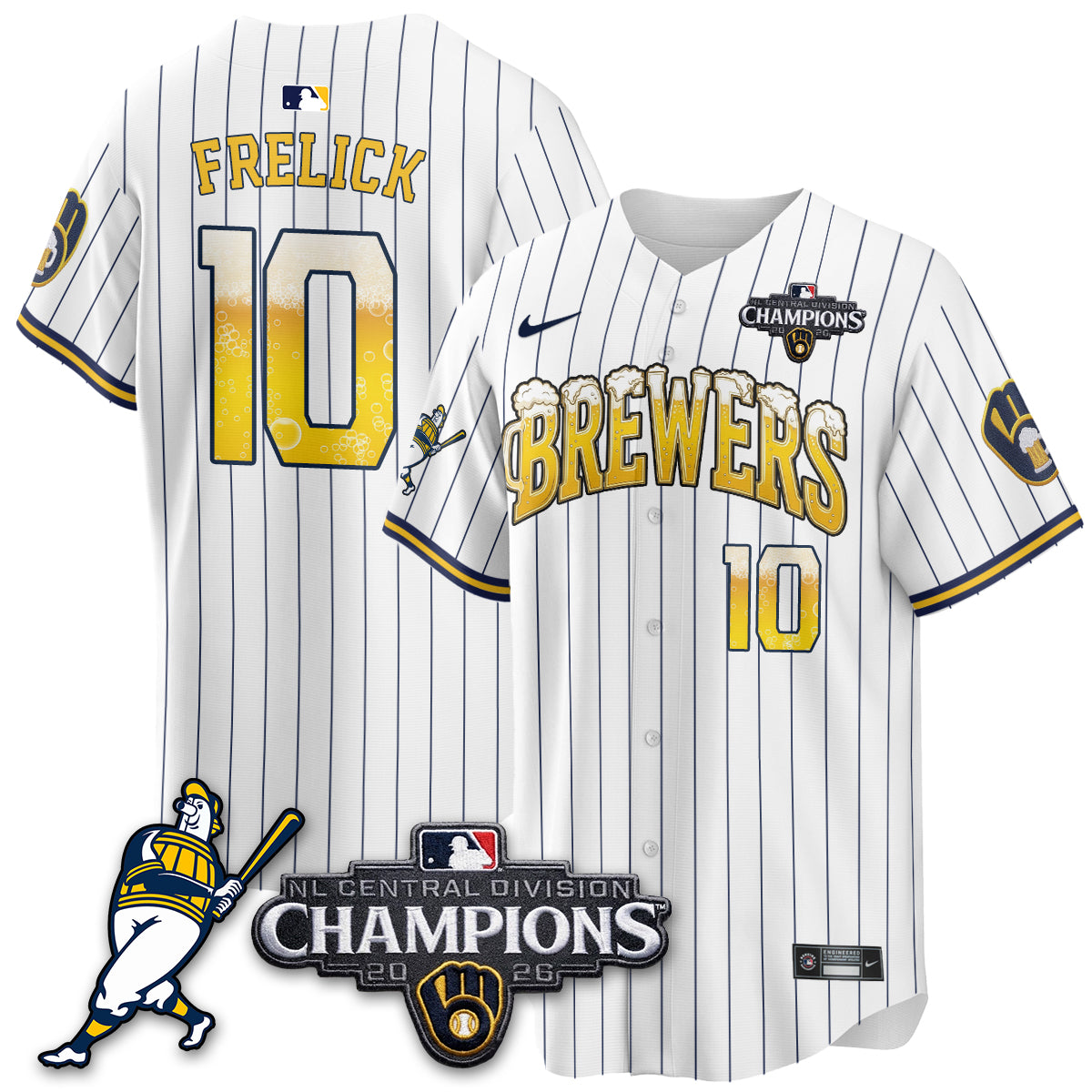 MIL 2026 NL Division Champs Vapor Jersey V2- Stitched