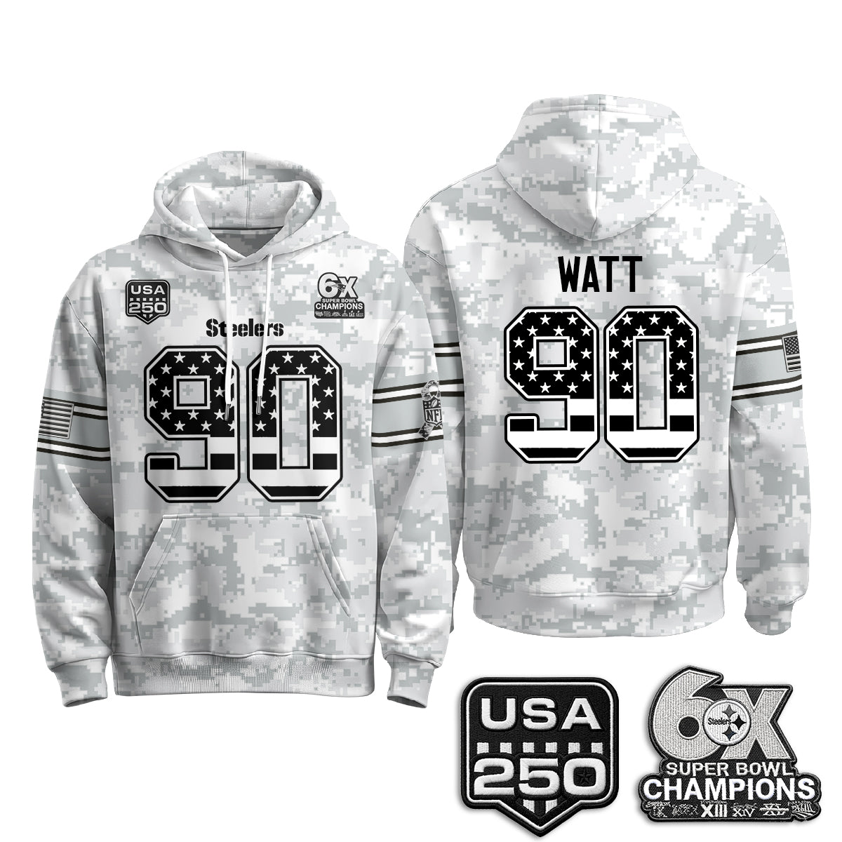 PIT 2026 Salute To Service Edition Pullover Hoodie - Printed