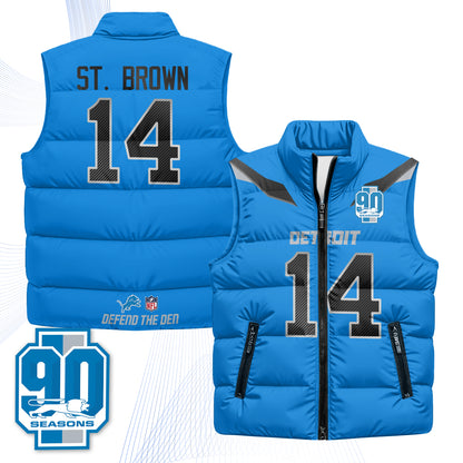 DET 2026 Rivalries Puffer Vest - Printed