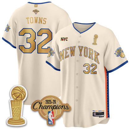 NYK Champions Night Baseball City 25/26 Jersey - Stitched