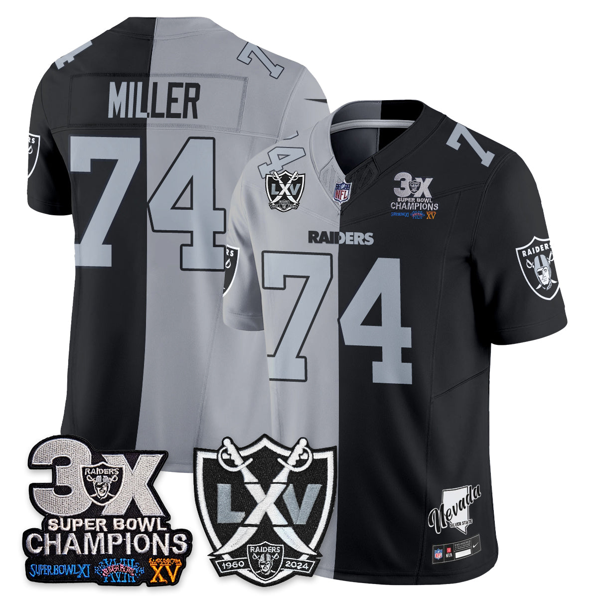 LVR Split Edition Vapor Jersey V2- Stitched