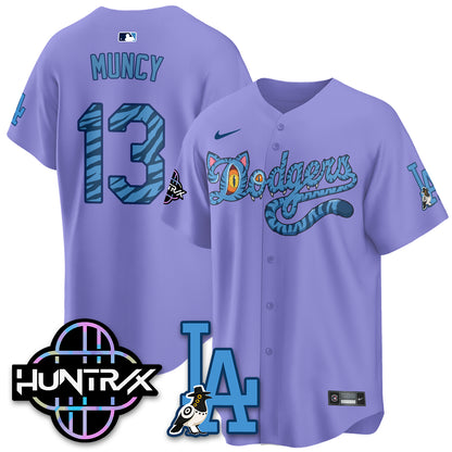 Los Angeles Dodgers x K-Pop Demon Hunters 2026 Vapor Jersey - Stitched