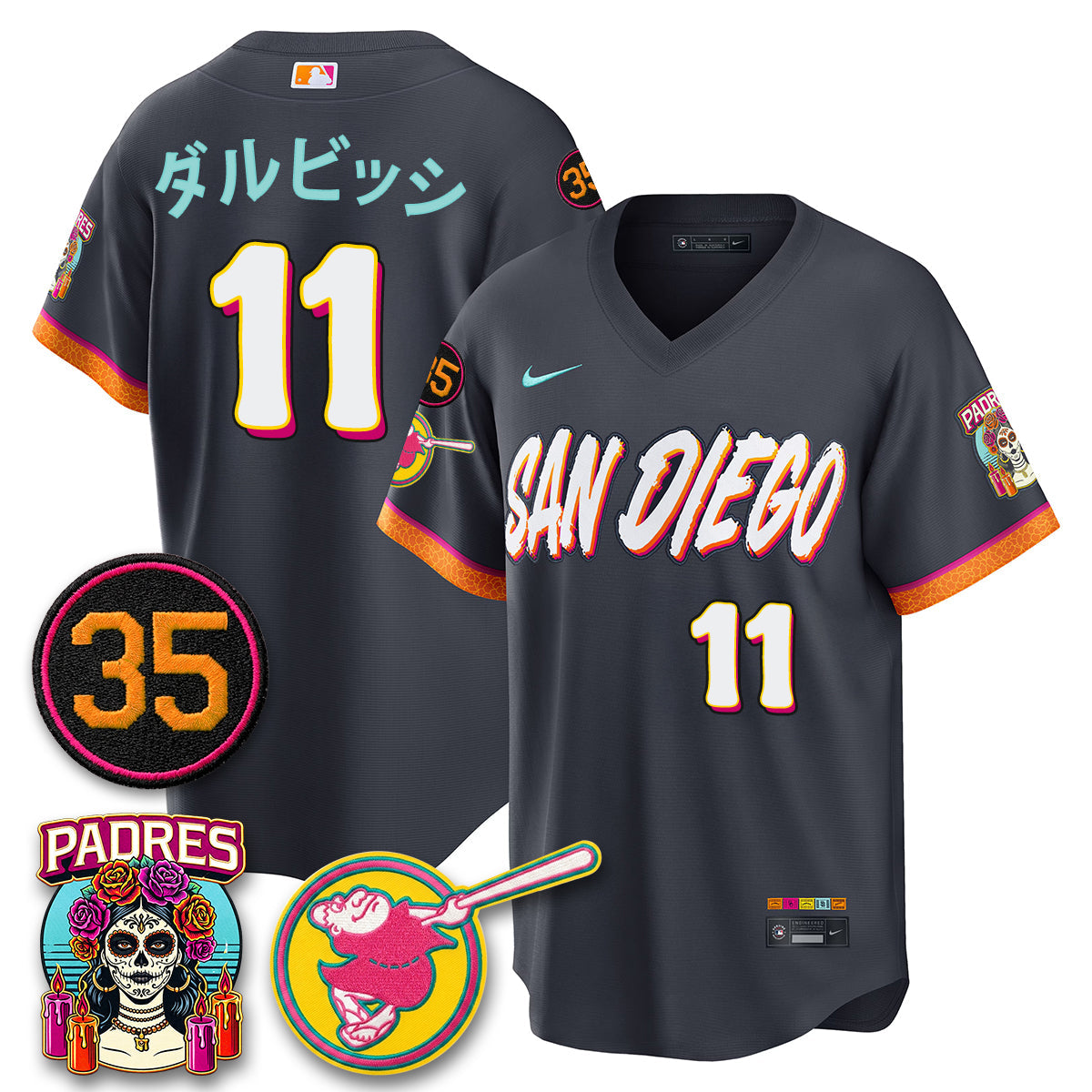 SD 2026 City Connect Vapor Limited Jersey - All Stitched V3