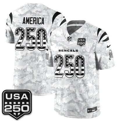 CIN 2026 Salute to Service Vapor Jersey - Stitched