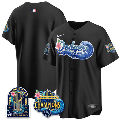LAD Coastal Vapor Hawaiian Jersey - All Stitched