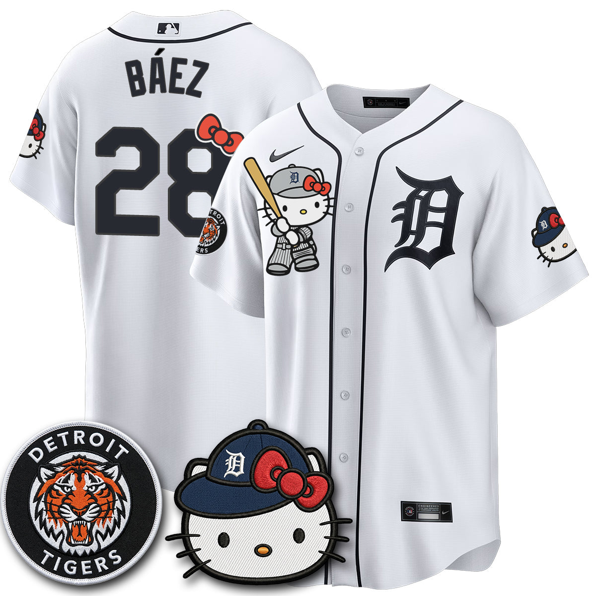 DET x Meow KT Edition Vapor Limited Jersey - Stitched