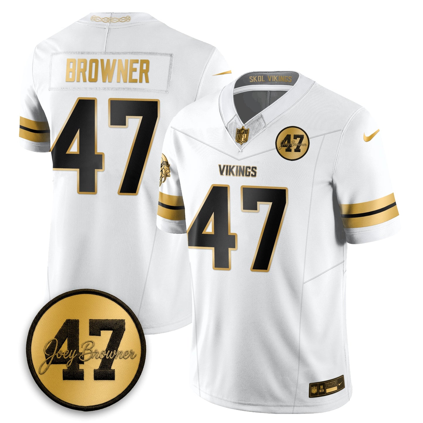 MIN Joey Browner Thank You For Memories - 1960 – 2026 Football Vapor Limited Jersey - All Stitched