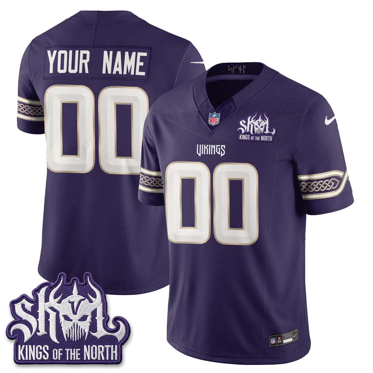 MIN 2026 "Rivalries" Edition Vapor Custom Jersey - Stitched