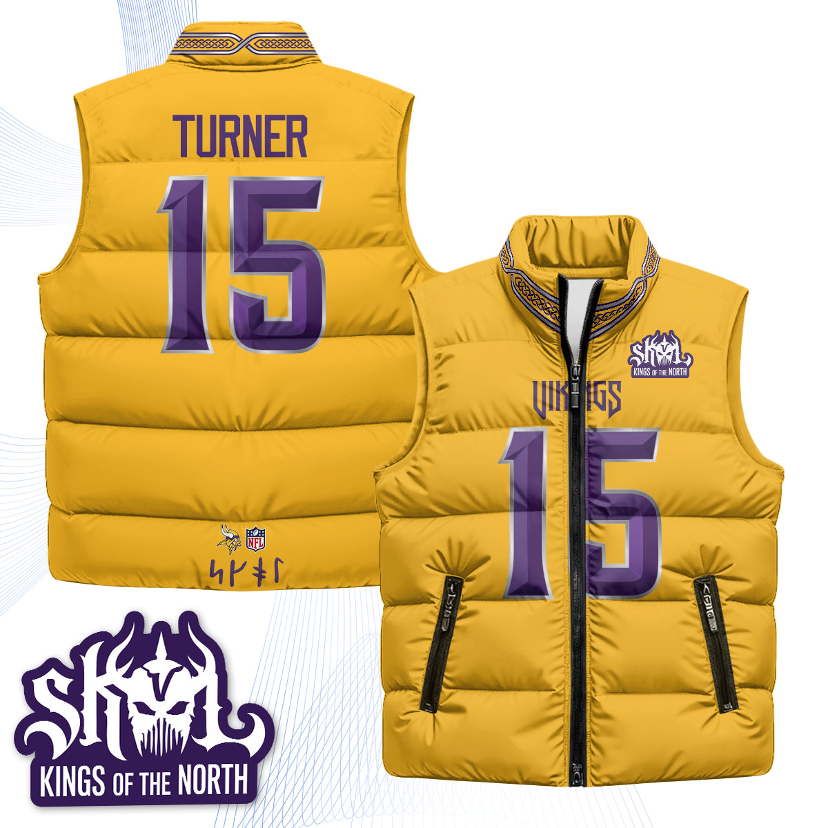 MIN 2026 Rivalries Puffer Vest - Printed