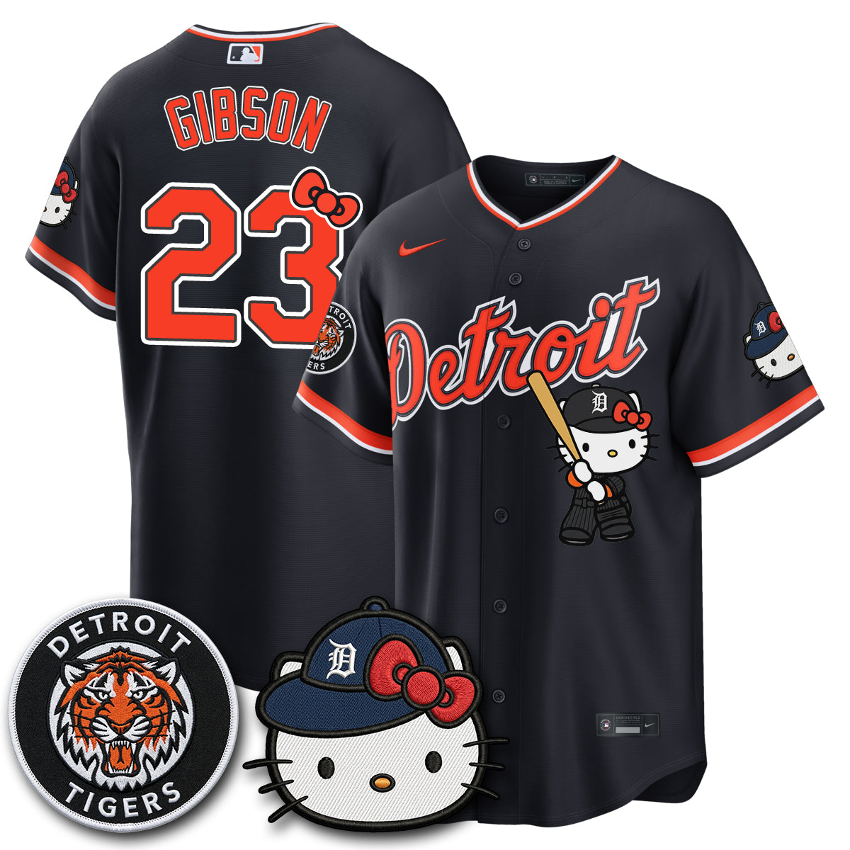DET x Meow KT Edition Vapor Limited Jersey - Stitched