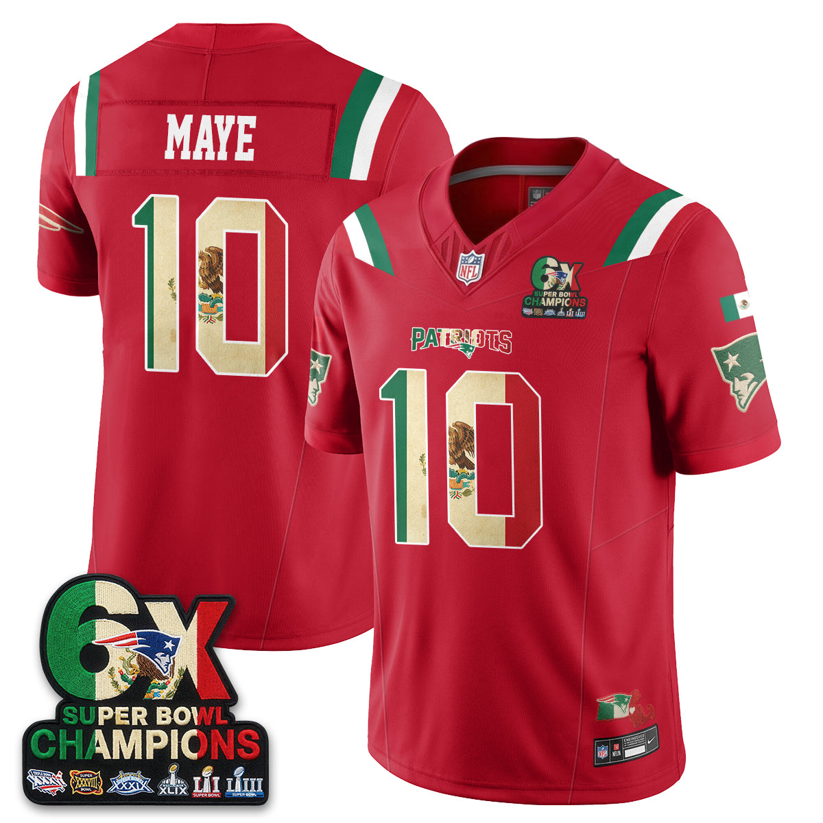 NE Mexico Edition Vapor Jersey - Stitched