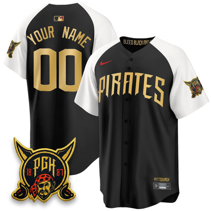 Custom PIT 2026 City Connect Vapor Limited Jersey - All Stitched