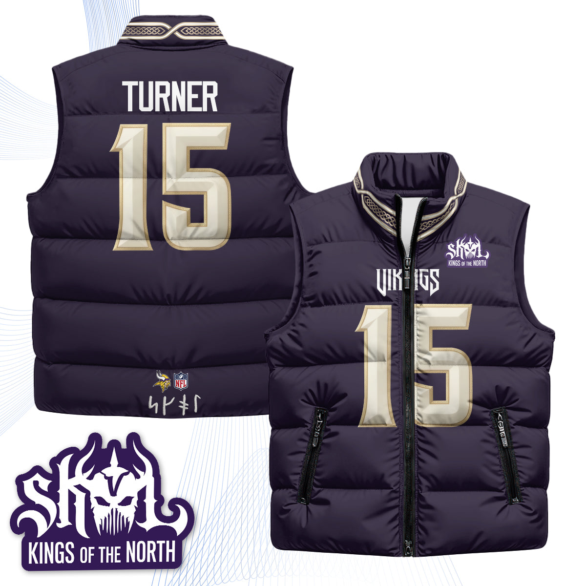 MIN 2026 Rivalries Puffer Vest - Printed