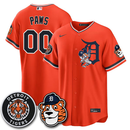 DET Paws Edition Vapor Limited Jersey - Stitched